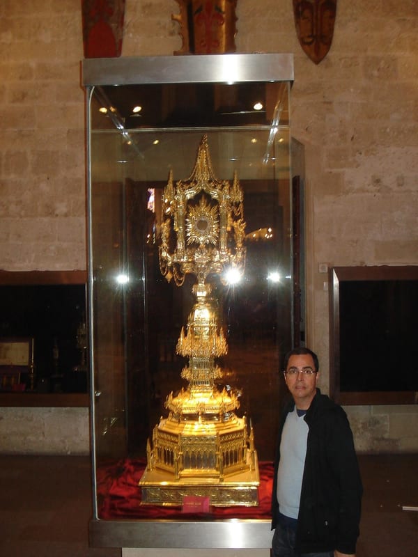 Louis de Araujo in Palma Cathedral, Palma, Mallorca