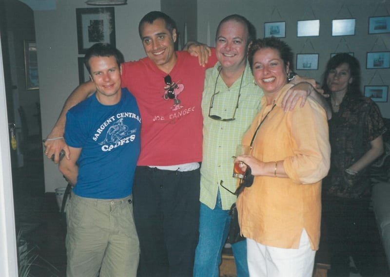 Barrie, Henri, Steven and Joan