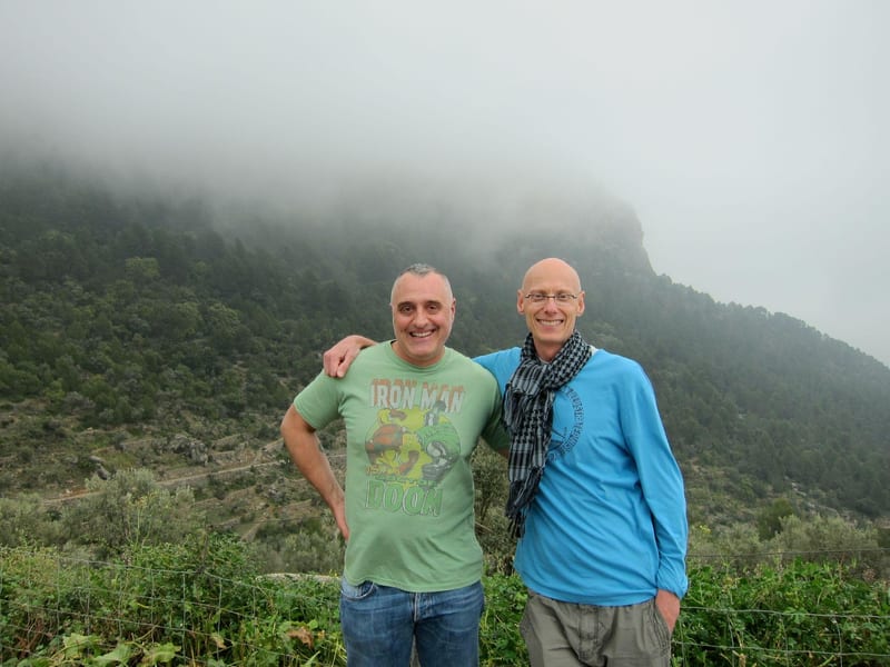 Henri and Patrick, Mallorca