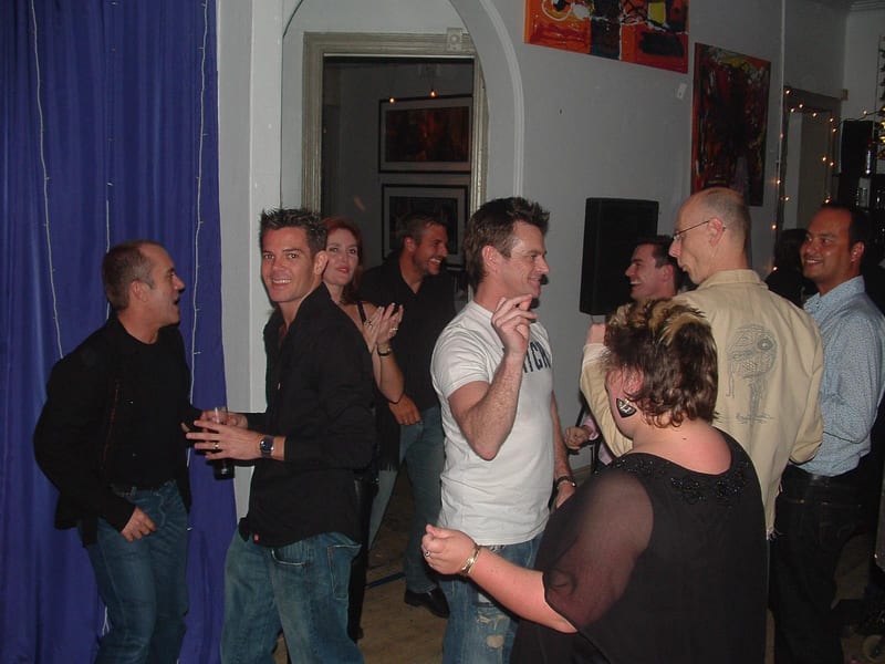 Rowan, Mark and Patrick