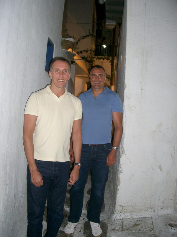 Luke Davies and Henry Davies, Mykonos