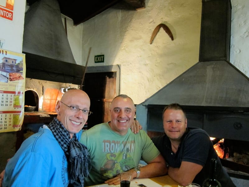 Patrick, Henri and Barrie