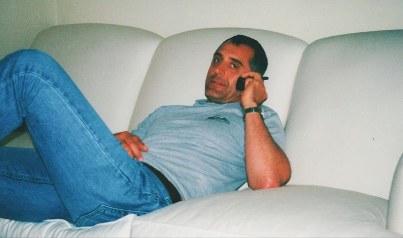 Henri at Garth's house