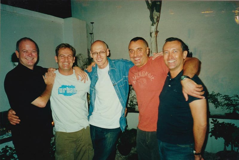 Steven, Garth, Patrick, Henri and Jackie