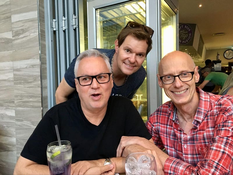 Seaton, Leonardo and Patrick