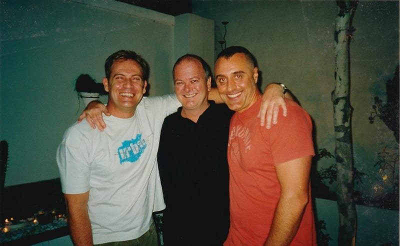 Garth, Steven and Henri