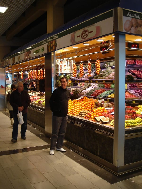 Louis de Araujo, Food market, Palma, Mallorca
