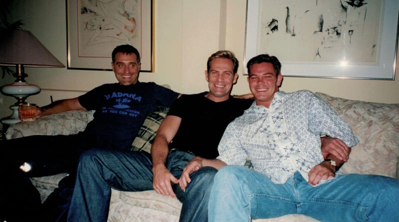 Henri, Garth and Rowan