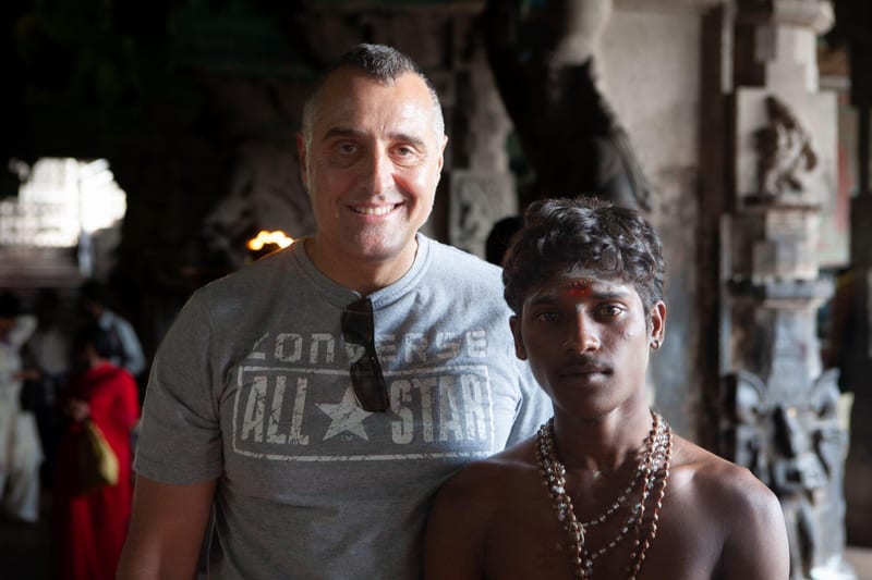 Henri in Madurai, India