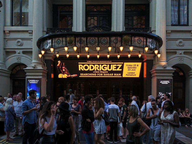 Rodrigues at The Palladium, London