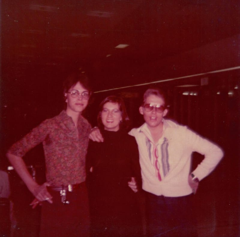 Louis, Illana and Michael van Rensburg at Jan Smuts airport for Rory's flight to London