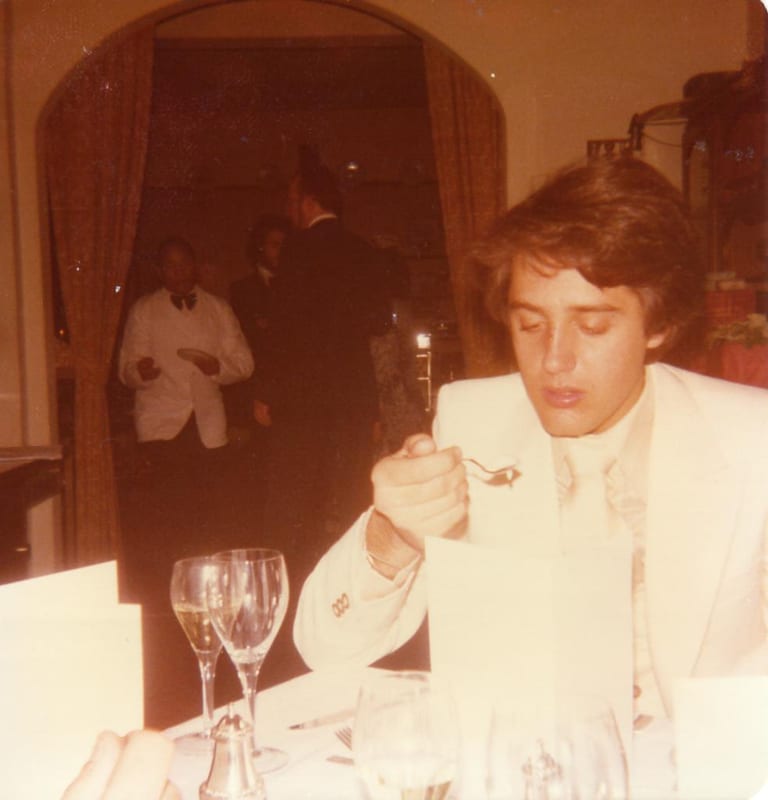 Henry at The Linger Longer restaurant in Johannesburg