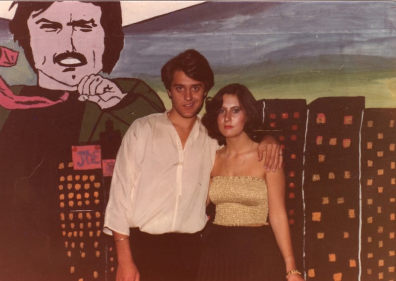 Henry and Illana at her school dance