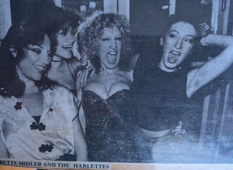 Bette Midler at The Palladium, London, 1978