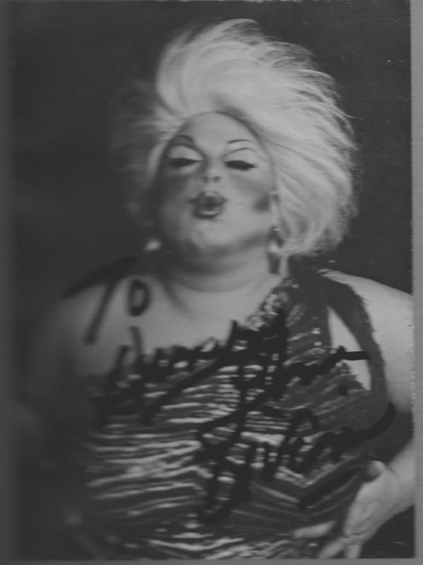 Divine signed programme for Henry Davies