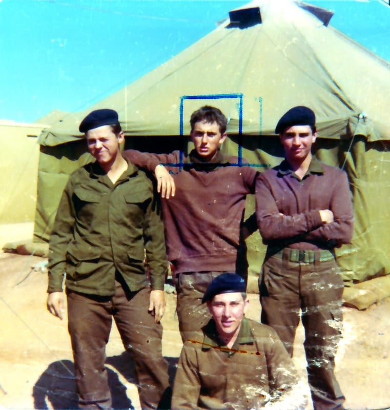 Rory in the army In Potschefstroom