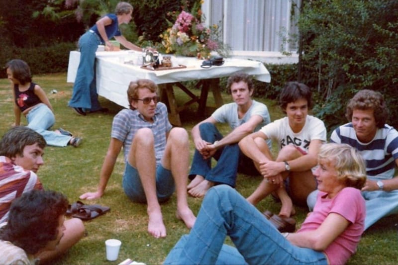 Brian Hirst, Dudley Manicom, Anthony Harris, Jeremy Taylor and Horst