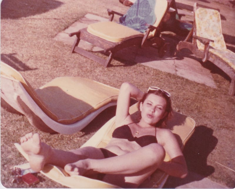 Cindy on holiday