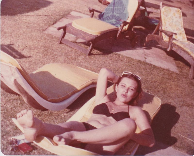 Cindy on holiday