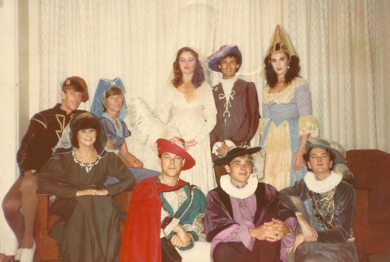 Medieval Party. Heather, Jackie, Gillian, Steven, Trevor and Rene