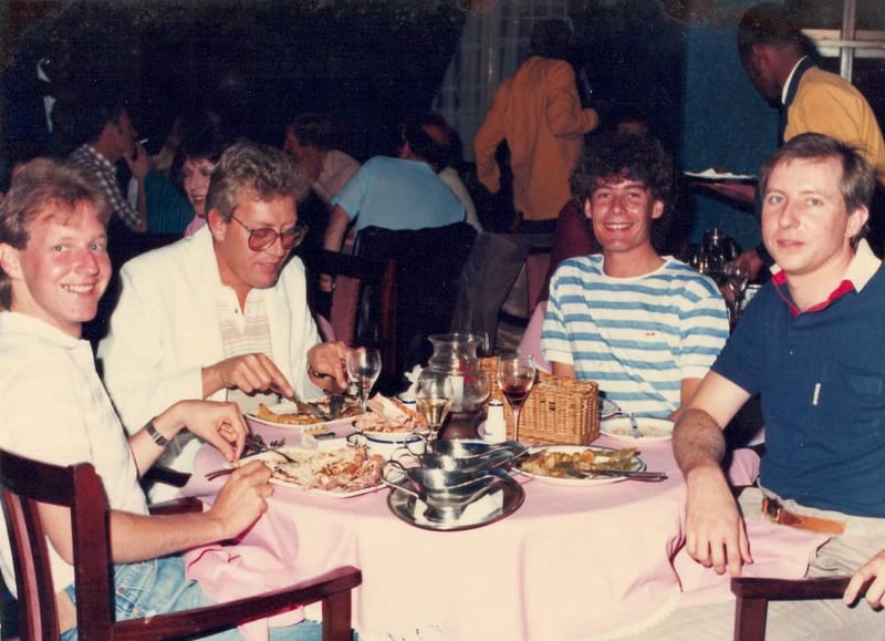 Greg Reichman, Butch Loggenberg, Peter Cole and Hilton Davis
