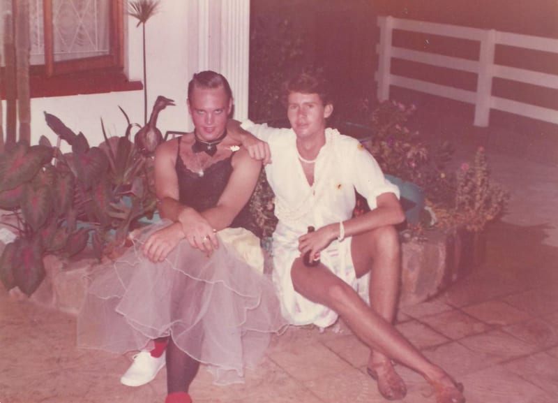 Wally Hayward and Stephen Pritchard