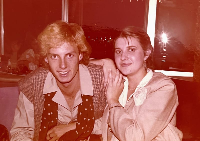 Patrick and Kerry in Raffles, The Maharani Hotel, Durban