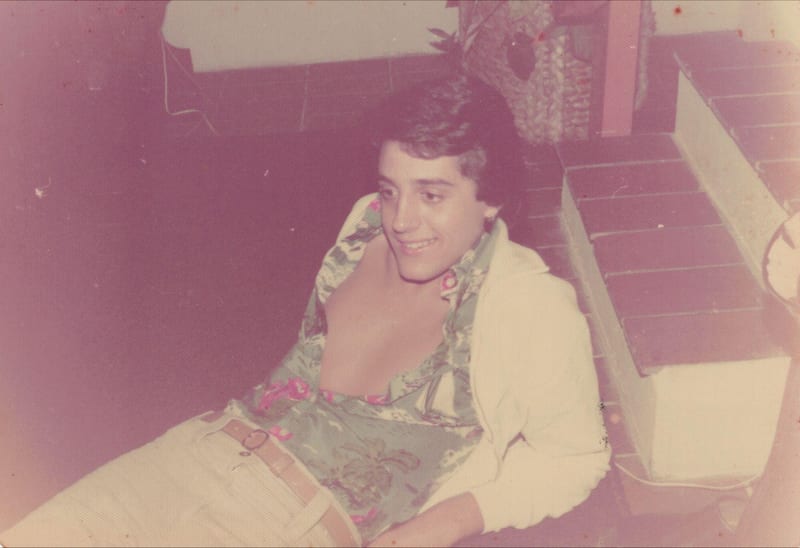 Henry Davies hanging out at Ronnie Botha's flat