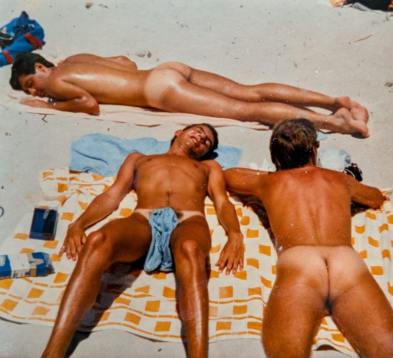 Sandy Bay. Henry Davies, Stephen Pritchard and Bernard Hatch