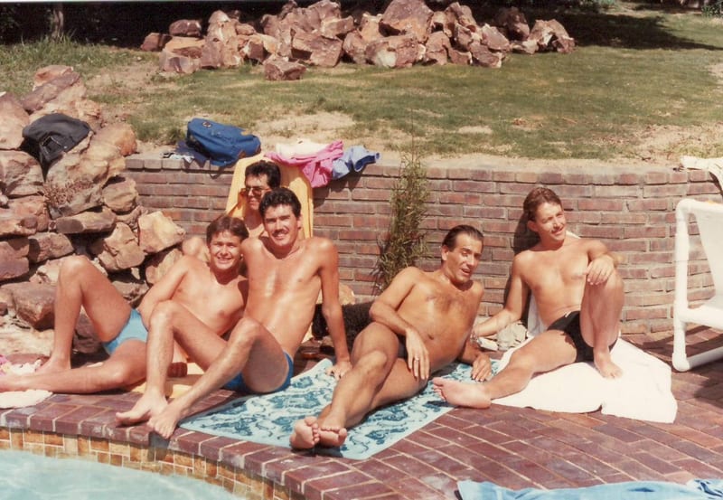 Louis de Araujo, Neil Starr and Michael van Rensburg