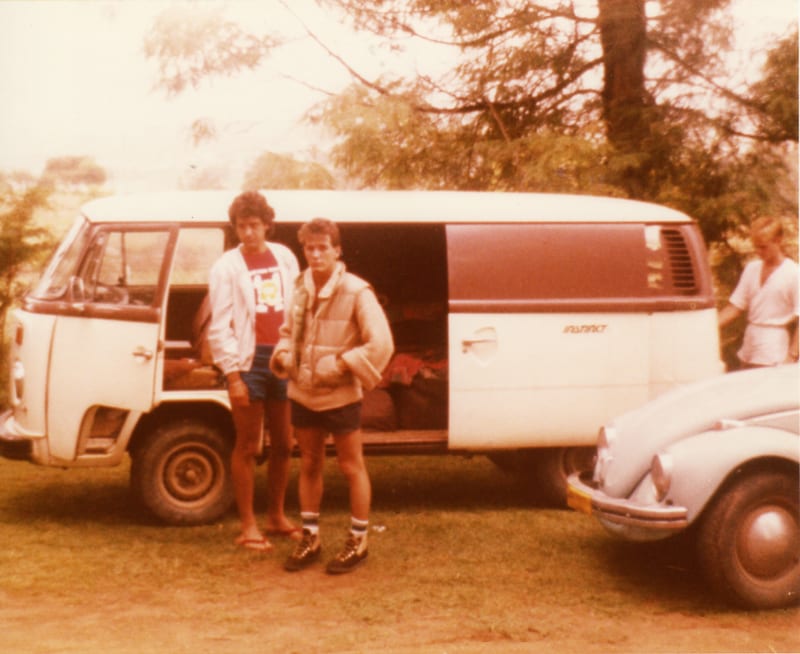 Cape Town road trip Henri, Gary Halfpenny and Mark