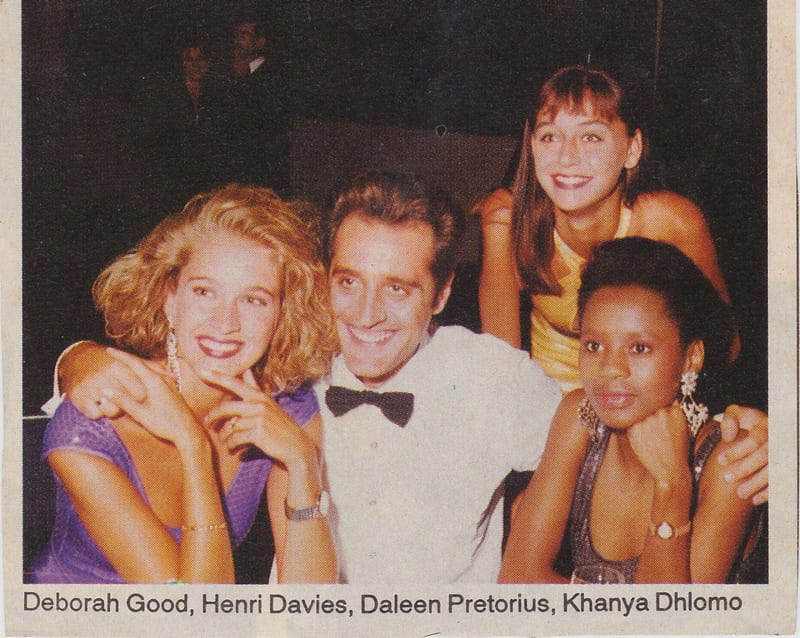 Deborah Good, Henry Davies, Daleen Pretorius and Khanya Dhlomo