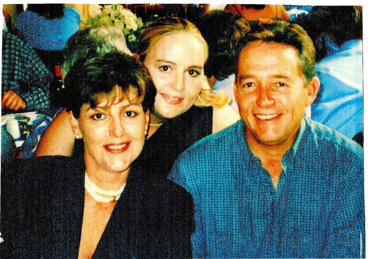 Michael van Rensburg and his sisters