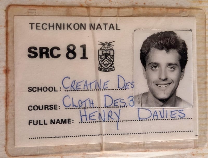 ID Card. Henry Davies