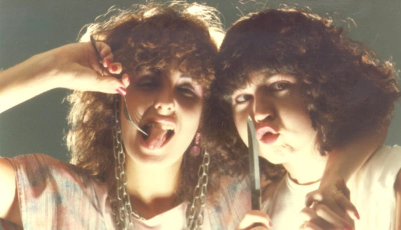 Tanya van Agthoven and Leigh Downing