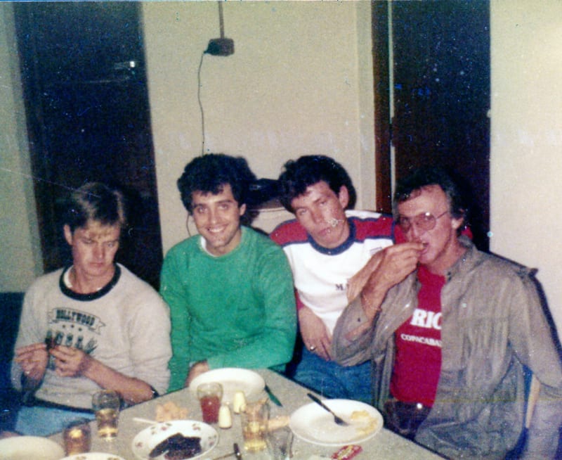 A weekend down the South Coast Mark Dingley, Henri, Wayne Kobusch and Noel Osborne