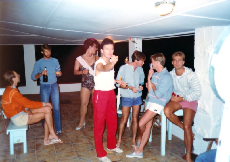 Patrick, Tom, Rene, Steven, Ian Mark & Garth
