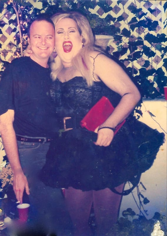 Steven and Chi Chi La Rue in LA