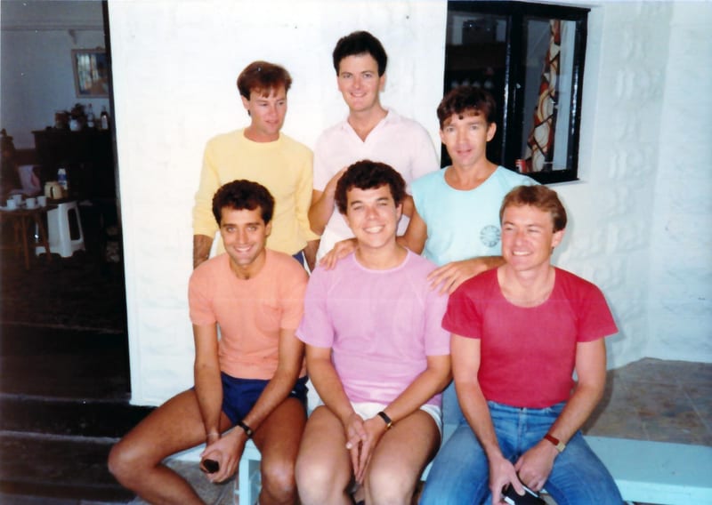 Ian Perry, Steven Roche, Ricky, Richard Rufus Ellis, Rene Kent & Henry Davies