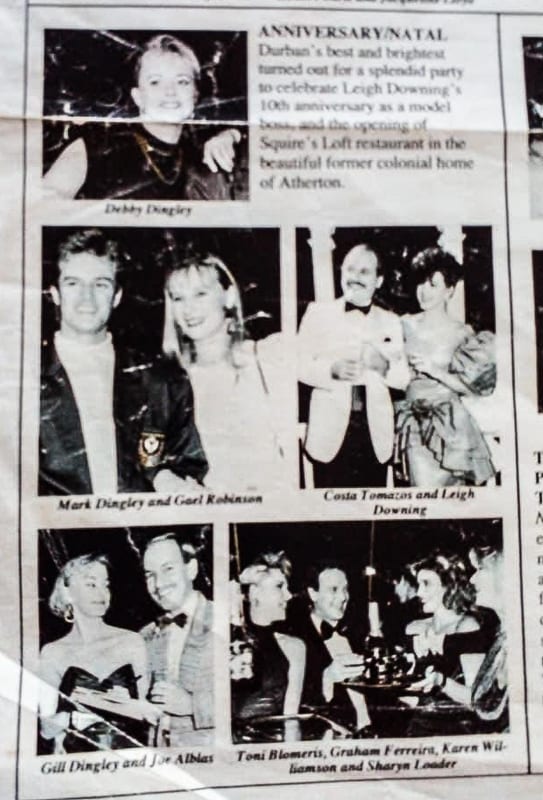 Leigh Downing's 10th anniversary, Squire Loft, Florida Road, Durban