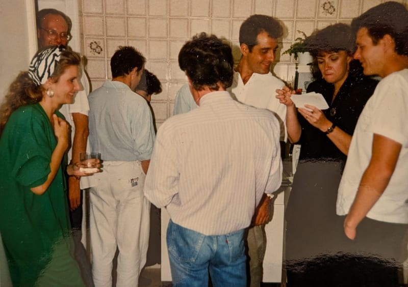 Kerry Bennett, Patrick Brill, Henry Davies, Sue Purvis and Dennis Purvis