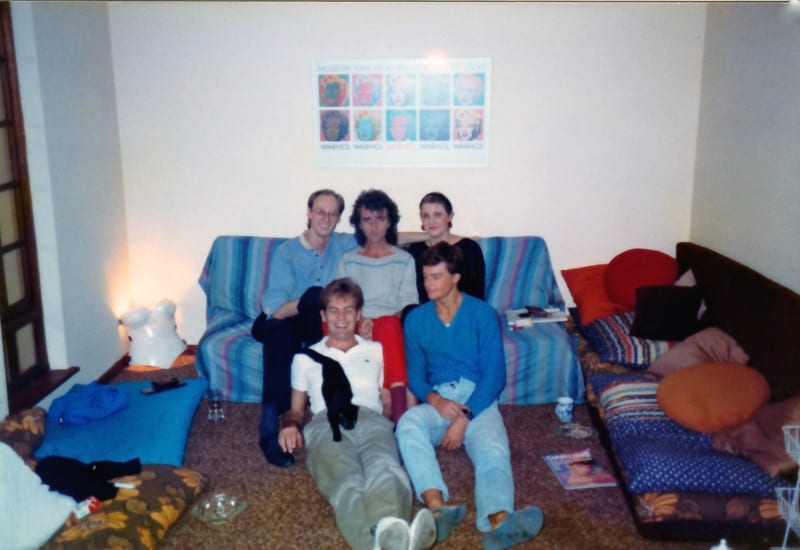 Patrick, Maxi, Kerry, x and Garth