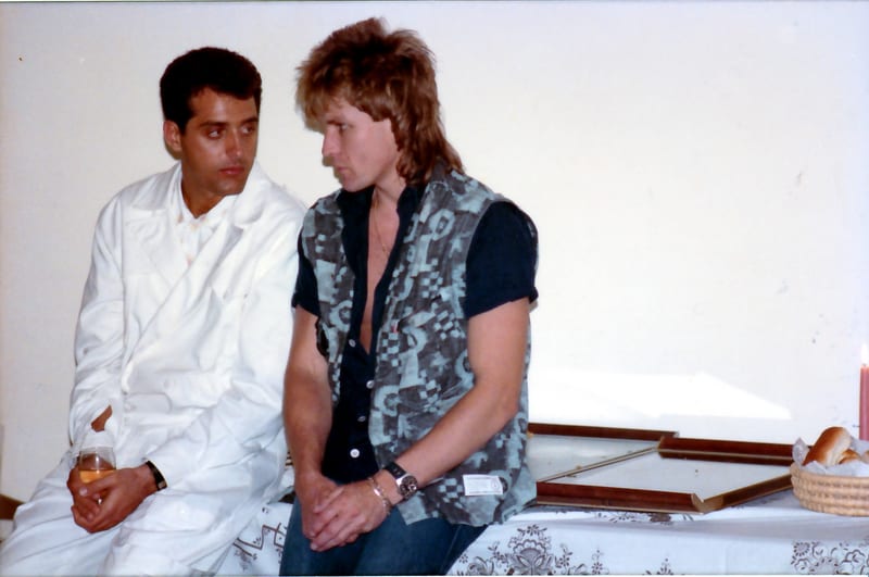 Henri and Miguel at Karen Hollister's 21st Birthday