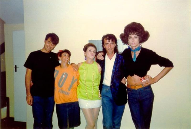 Neville Ward's 50's party Henri, Barbara Lindsey, Kerry, Maxi and Patrick