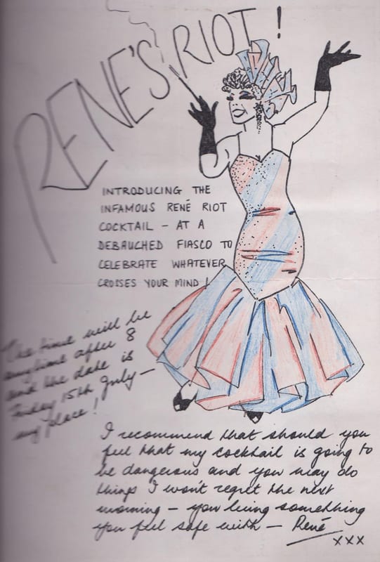 Rene's invite. Rene Kent