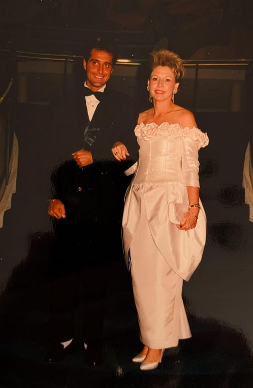 July Ball. Henry Davies and Elsa Pretorius