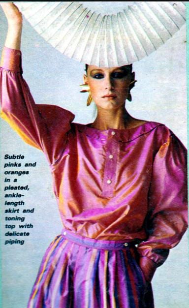 Gail Butler in Parrot fashion