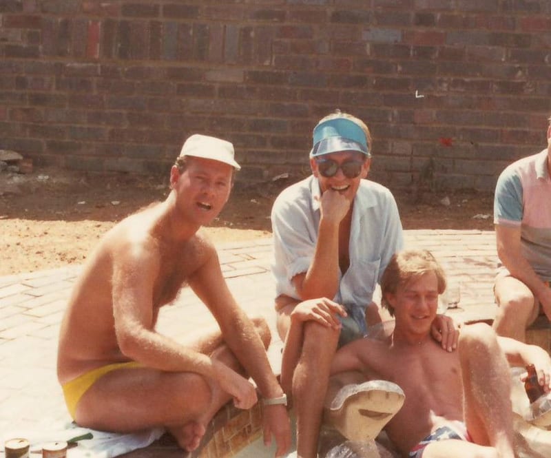 Phillip, Butch Loggenberg and Greg Reichman