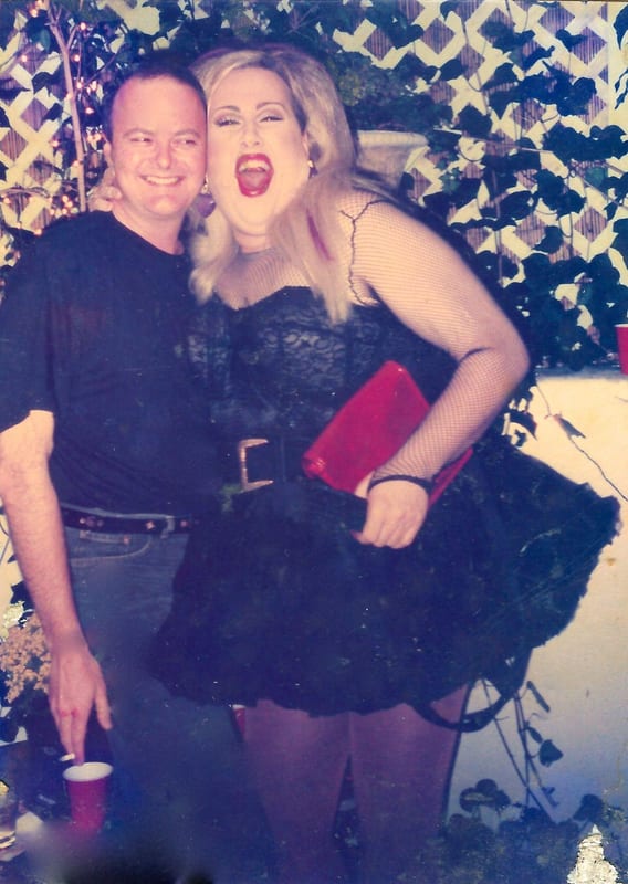 Steven and Chi Chi La Rue in LA