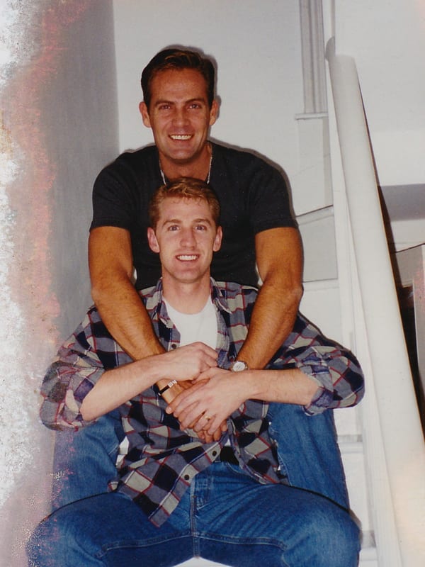 Garth and Todd Barry. Spitalfields, London